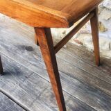 Pair of vintage bistro chairs, Stella Luterma, Circa 60'