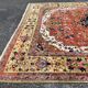 Indo-heriz Serapi Design, Geometric Carpet