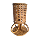 Bamboo bedside lamp and canning