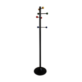 Porte-manteau boules de couleurs 1980