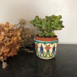 Ancient earthenware pot cover