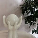 Ceramic hand lamp