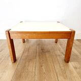 70s coffee table in wood and formica