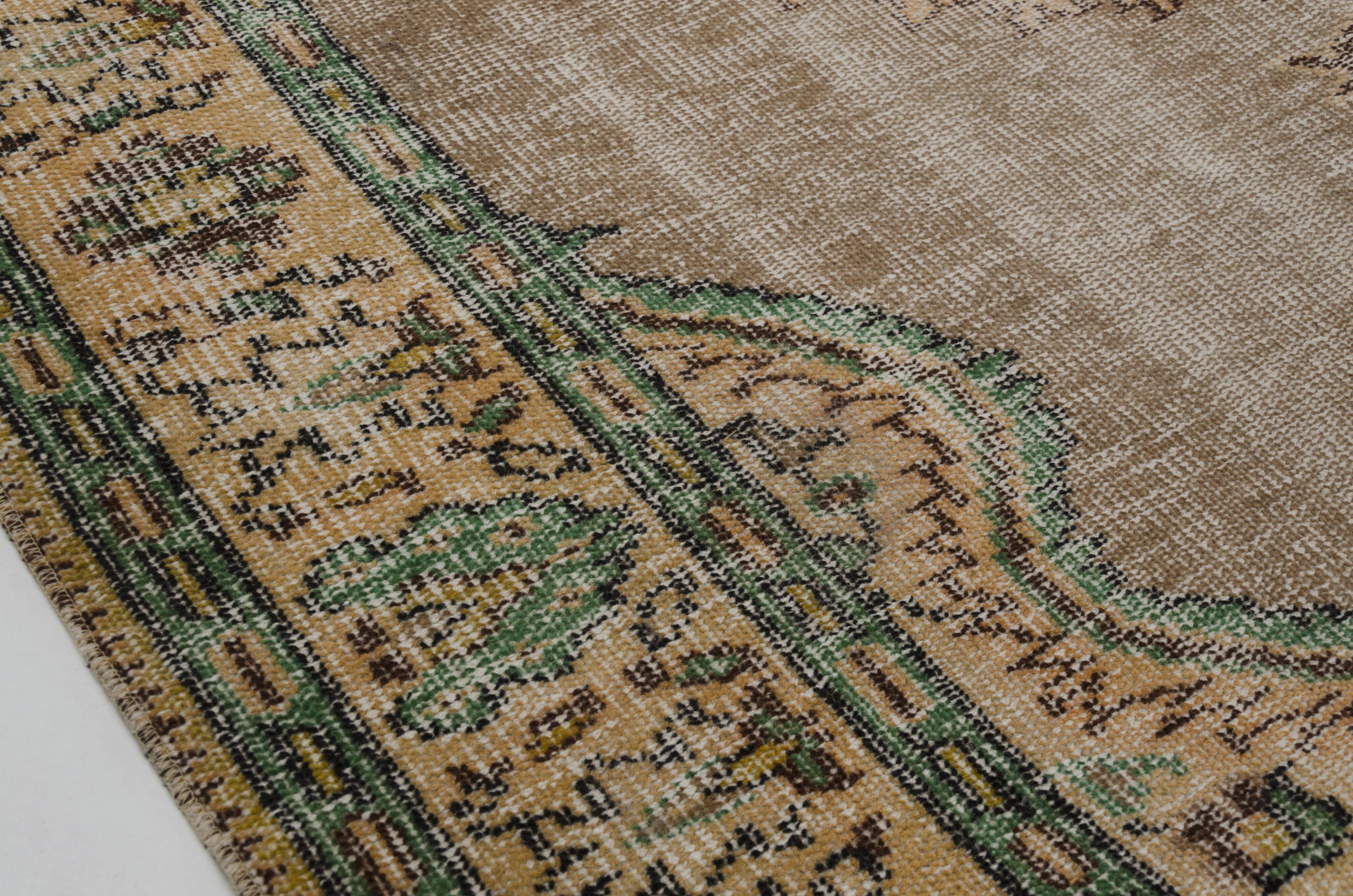 Oushak Floor Handmade Rug sku 1067