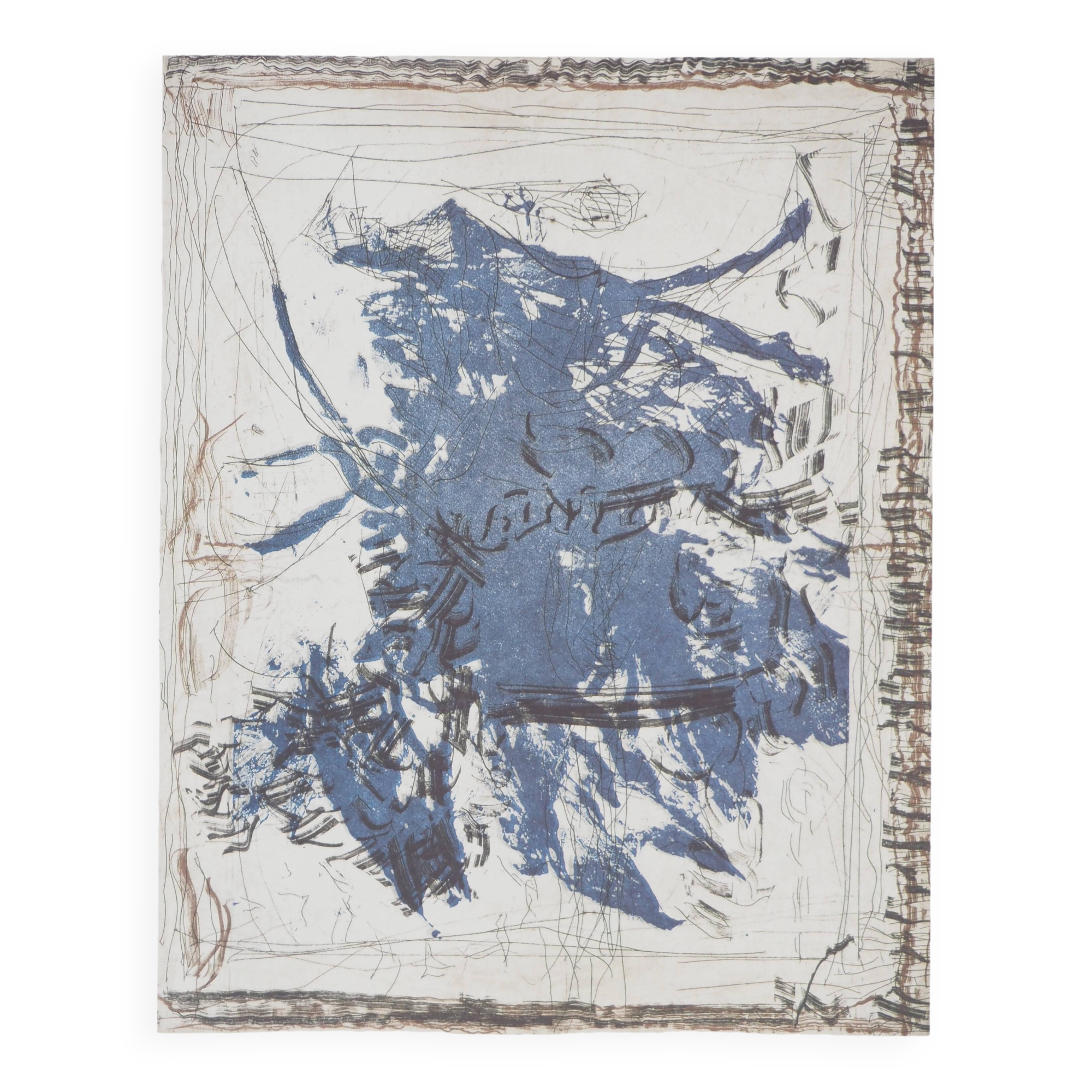 Jean-Paul Riopelle: Canada, By My Lake, Heliogravure