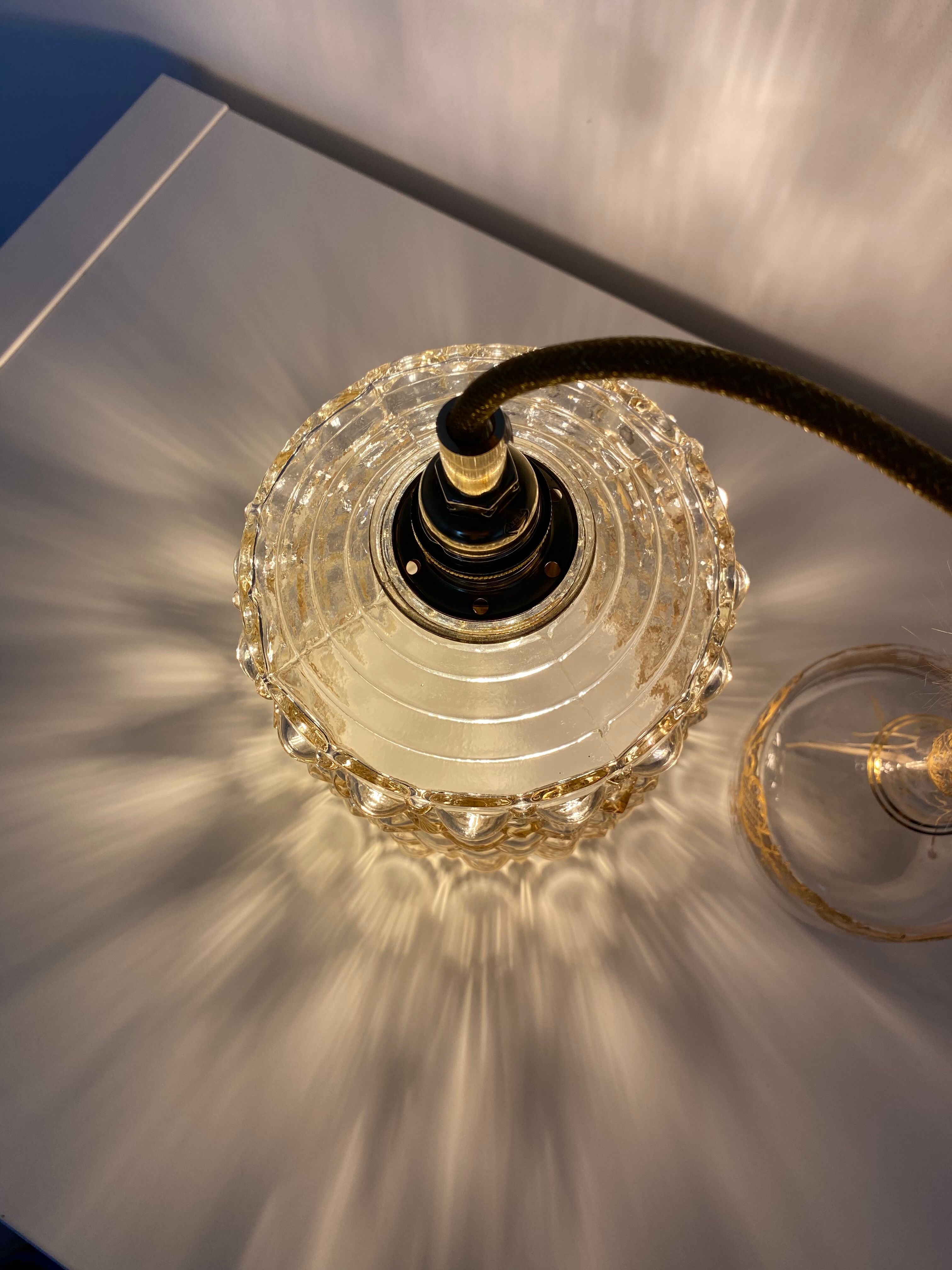 Vintage walking lamp