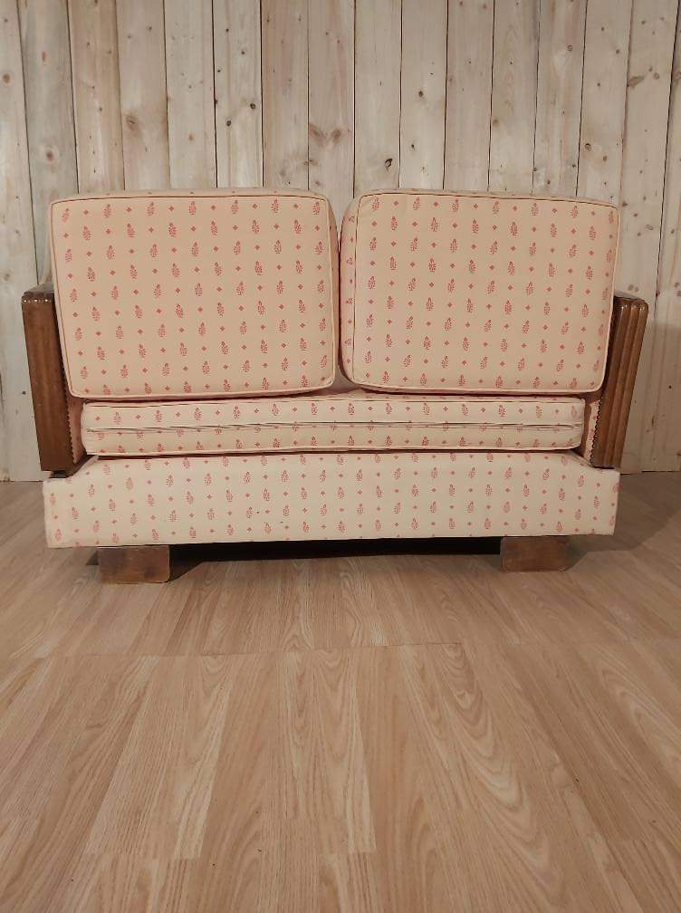 Old art deco style bench