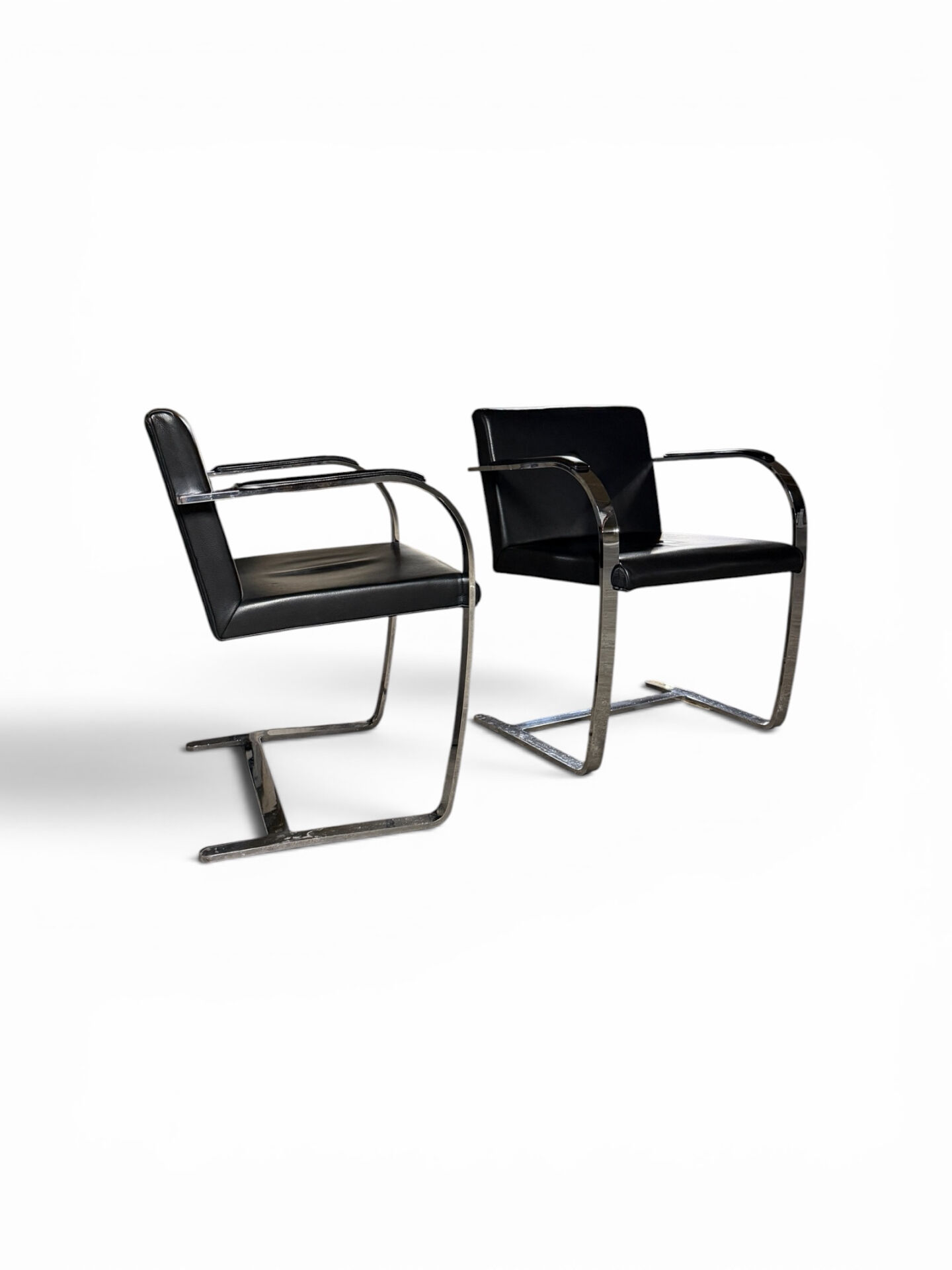 Pair of "Brno" armchairs by Ludwig Mies van der Rohe