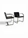 Pair of "Brno" armchairs by Ludwig Mies van der Rohe
