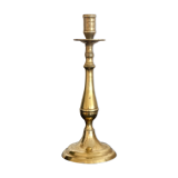 Old brass candle holder