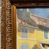 Old painting, Marine, signed Marie (1880-1977)