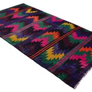 Turkish Kilim Yuruk Vintage 177x338 cm Geometric Multicoloured
