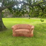 Velvet sofa