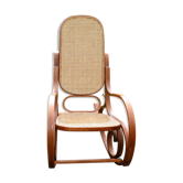 Rocking chair caned