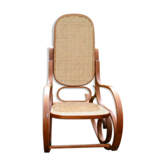 Rocking chair caned