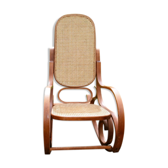 Rocking-chair canné