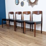Set of 4 Scandinavian chairs