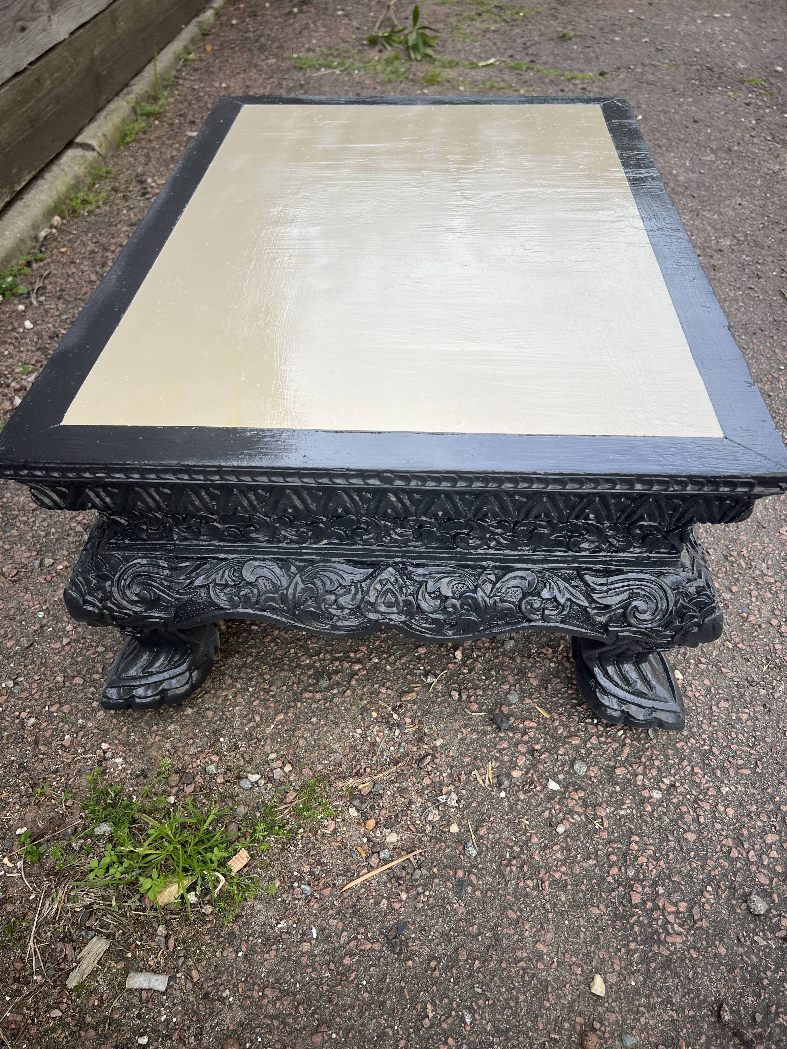 Painted Chinese coffee table