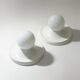 Pair of Light Ball ceiling lights by the Castiglioni brothers for Flos, 196