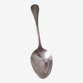 Spoon in solid silver