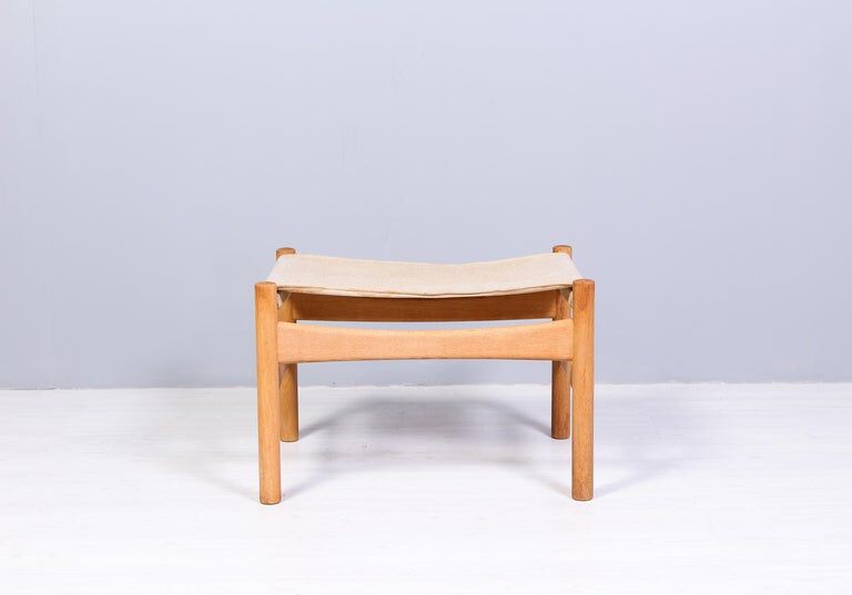 Model 2220 oak stool by Børge Mogensen for Fredericia 1960