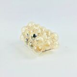 Mid-Century Bubble Glass Wall Light by Helena Tynell for Limburg, 1960s