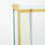 Italian mirror brass glass of Murano 1970s 87x127cm