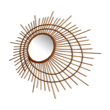 Mirror rattan galaxy 79x67cm