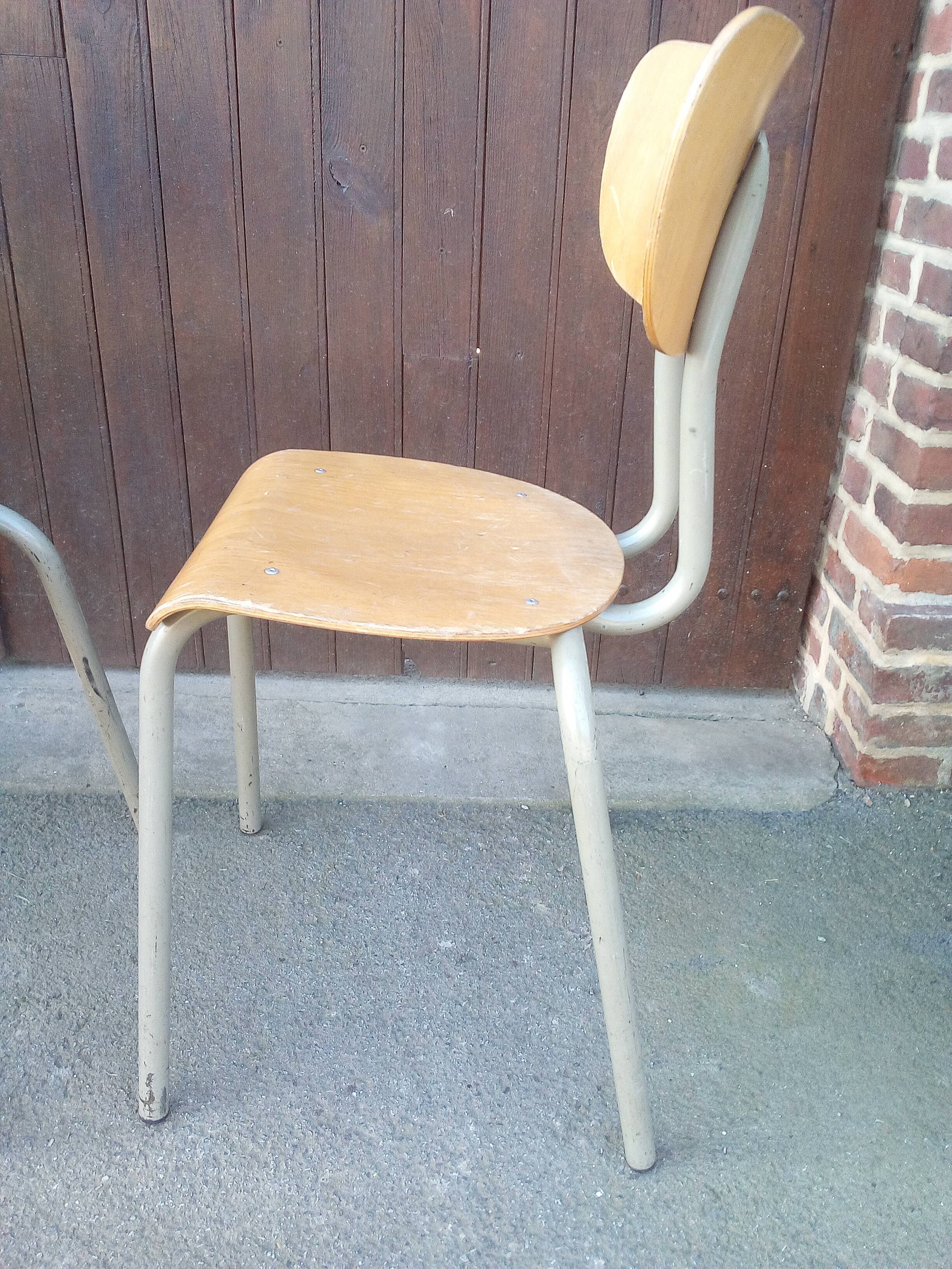 Set of 4 chairs Tubax