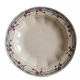 Round earthenware dish HBCM Hippolyte Boulenger Creil Montereau model Prunella
