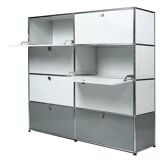 USM Haller light grey and dark grey lase