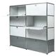 USM Haller light grey and dark grey lase