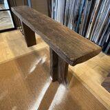 Console chêne massif ancien centenaire