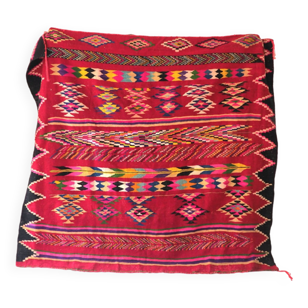 Tapis Kilim Algérie vintage. Fait main, pure laine. 190x175cm