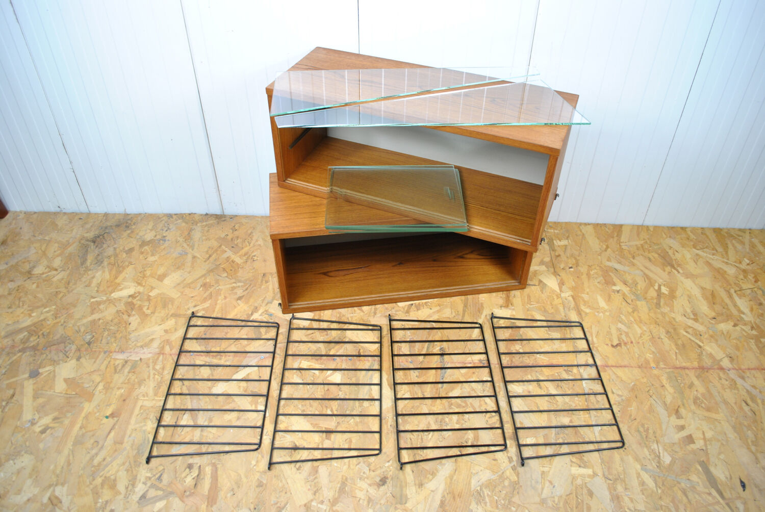 Étagère bibliothèque Nils Strinning 1960