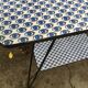 Vintage serving trolley with Eiffel legs