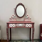 Hand painted dressing table