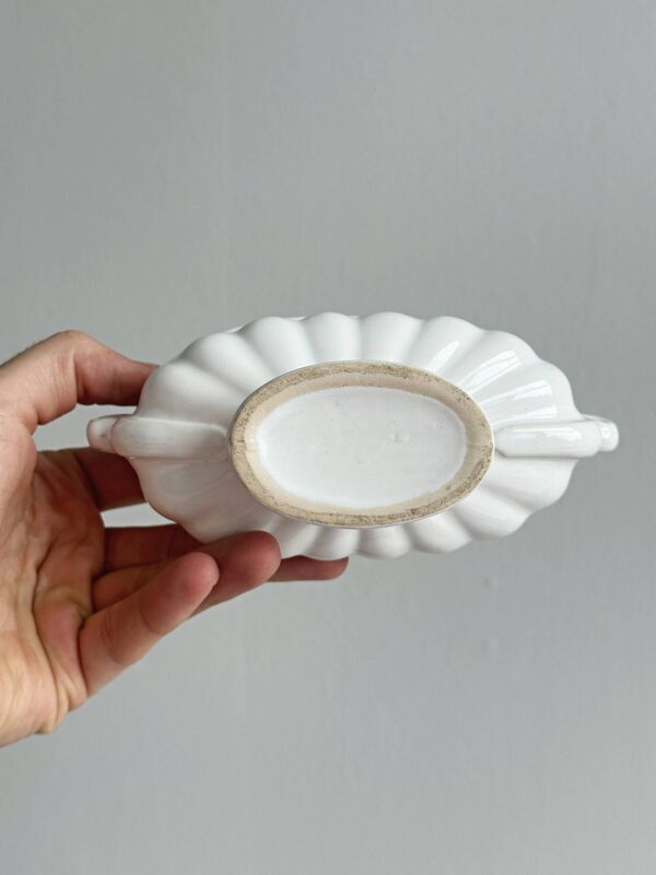 Caches-pot vintage en porcelaine blanche