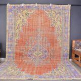 Oushak Floor Handmade Rug sku2325