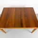 Danish Extendable Solid Teak Dining Table by Glostrup, 1970s