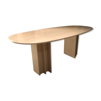 Travertine table