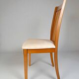 Set of 6 beechwood chairs