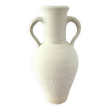 White terracotta jar