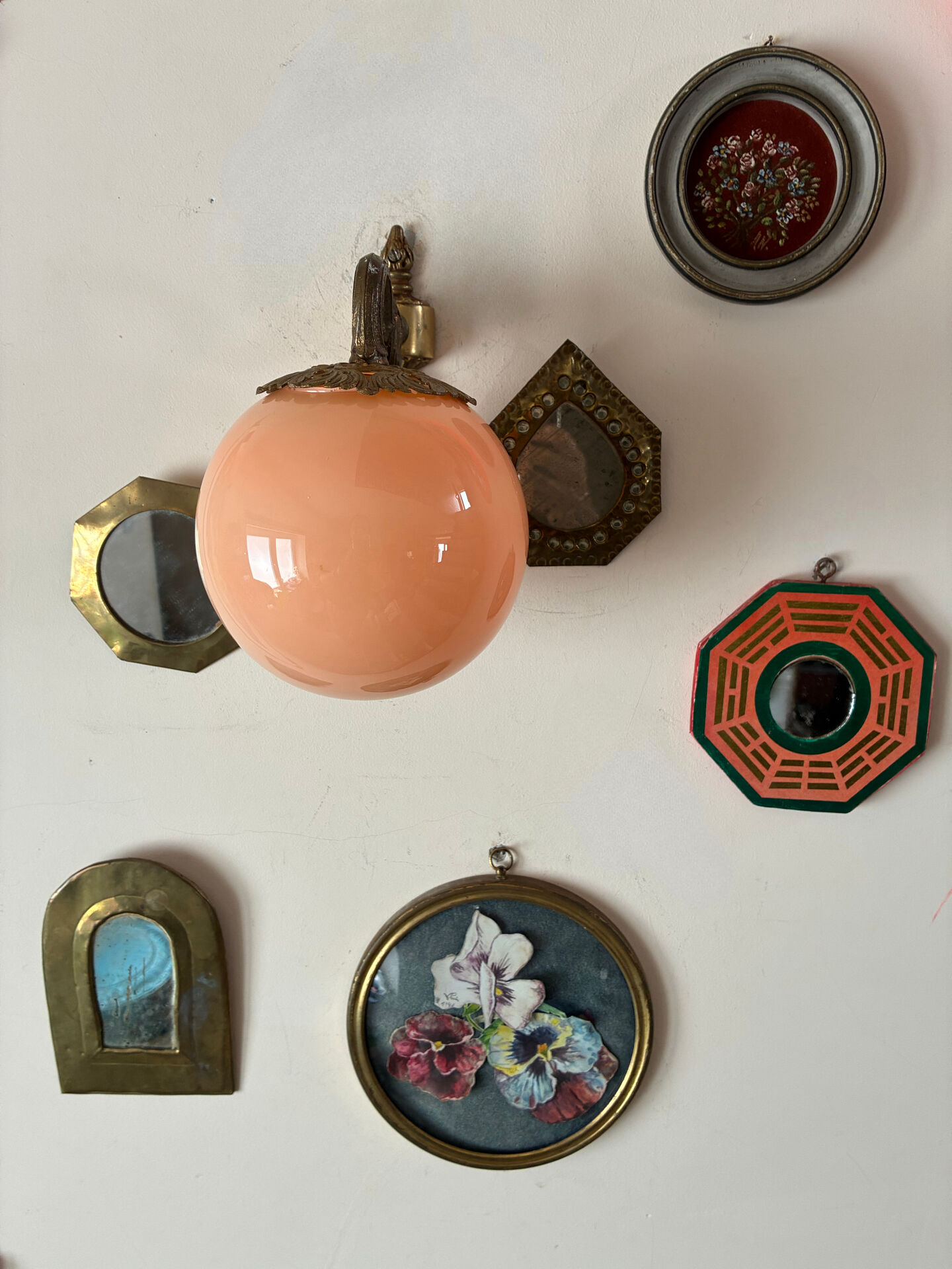 Pair of antique wall sconces