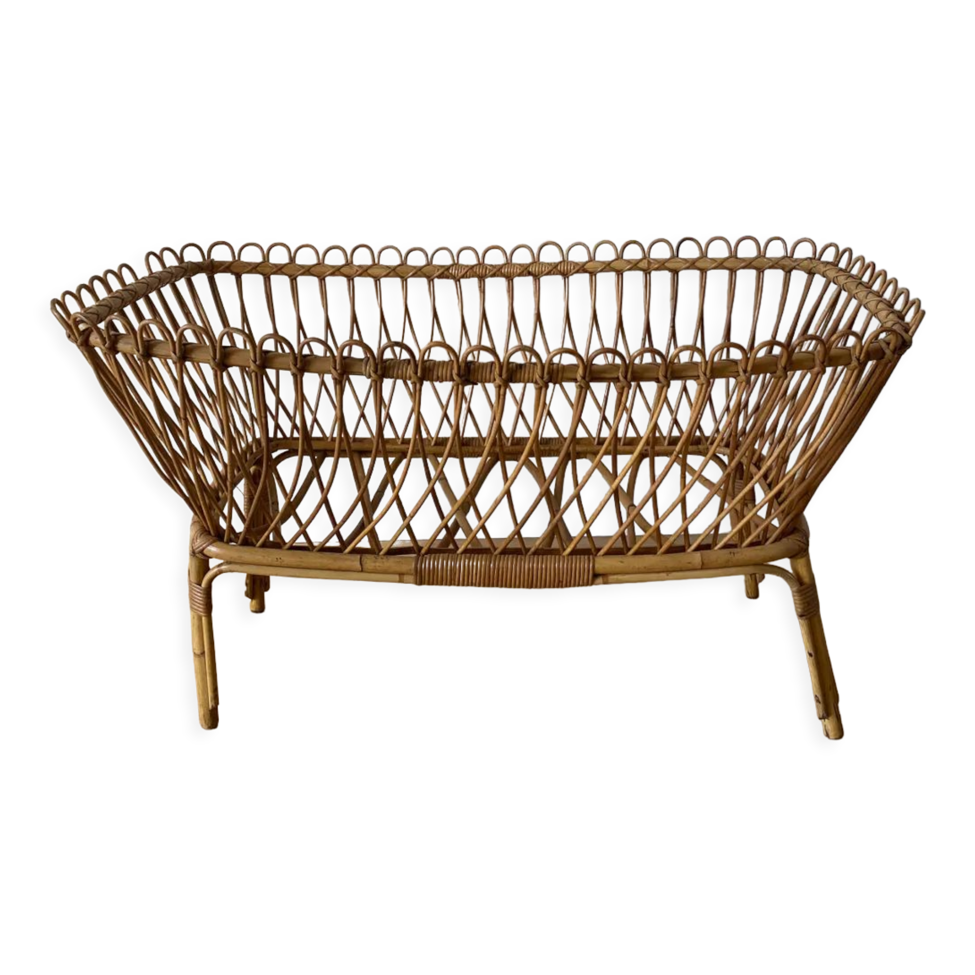 Wicker crib