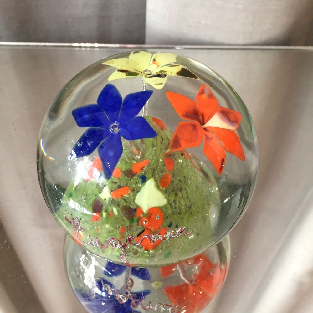 Sulfide with floral decoration eugenie