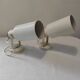Pair of vintage articulated spots