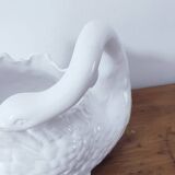White Swan Vase