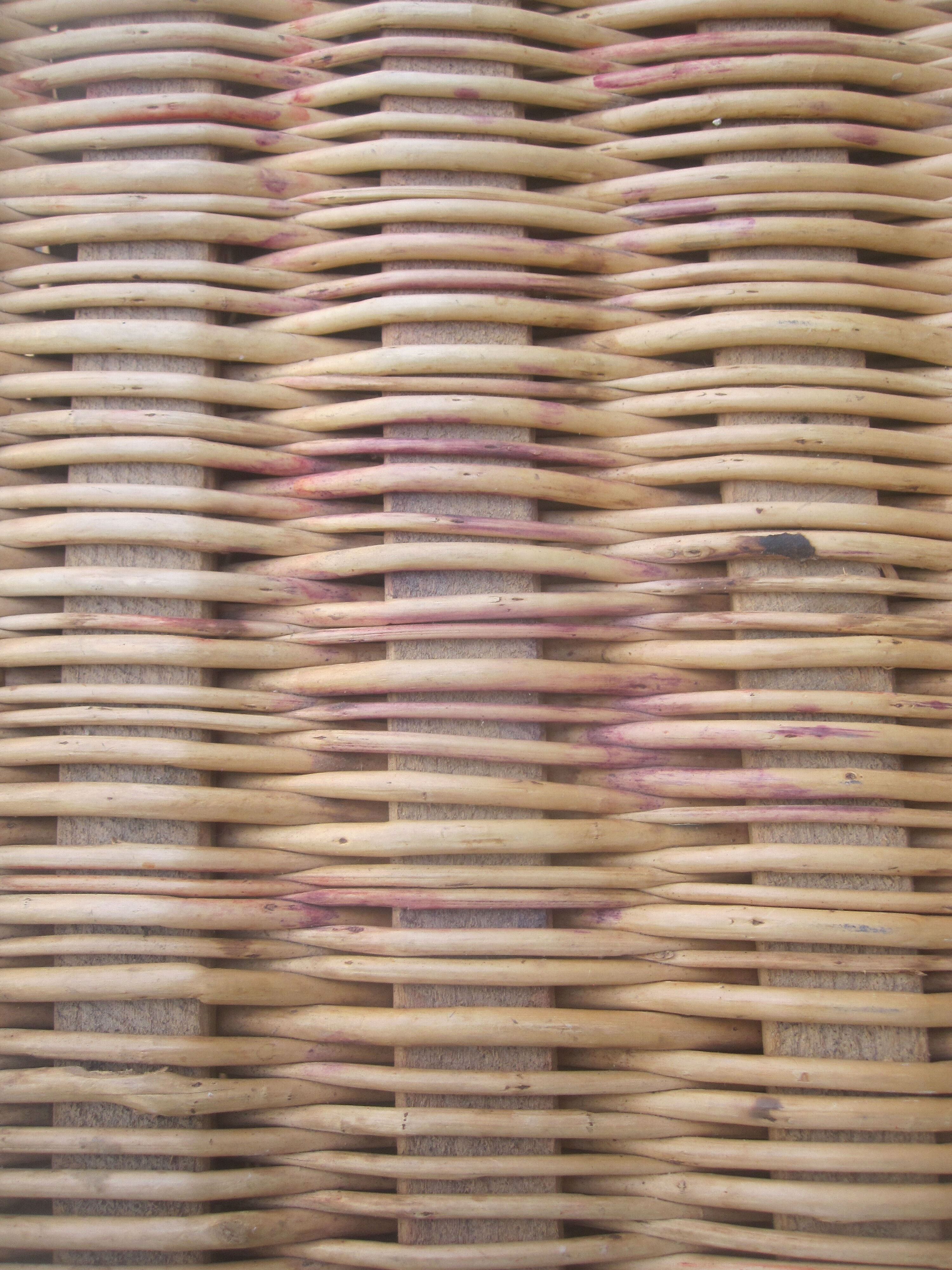 Wicker travel trunk