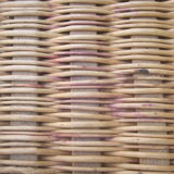 Wicker travel trunk